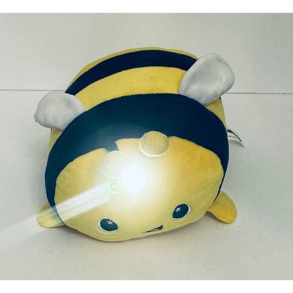 Moosh Moosh Bee Flashlight Plush Soft Toy  Nightlight Batteries Works Clean - Picture 3 of 11